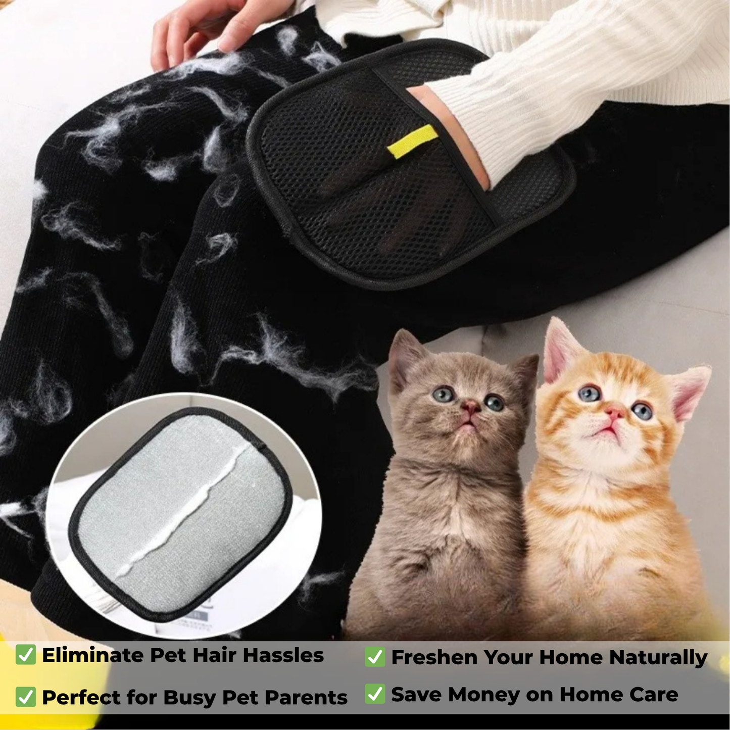 FurEase Pet Hair Glove