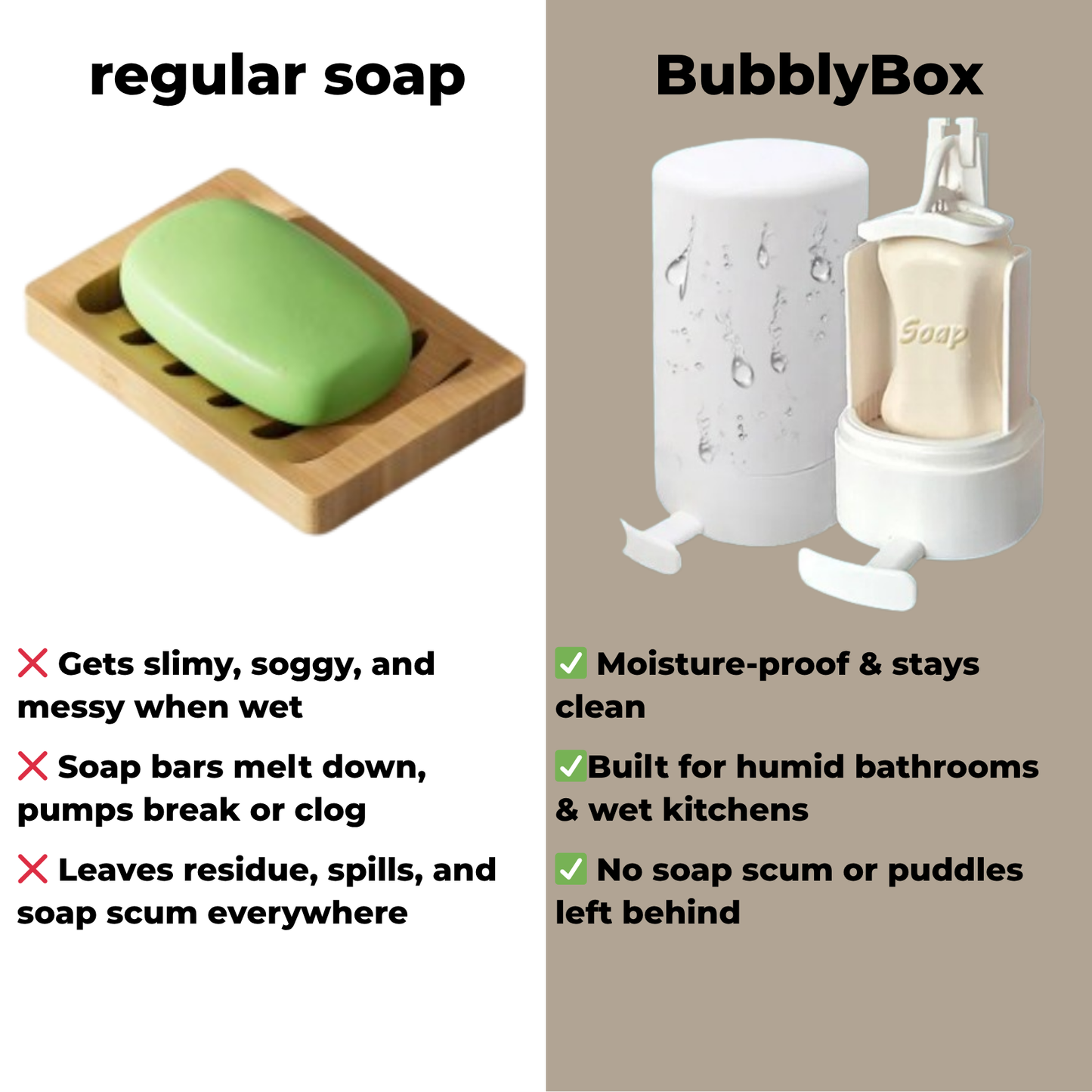 BubblyBox Soap Grinder Dispenser