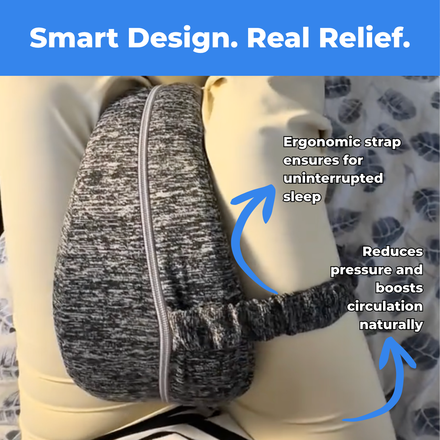 LegLuxe Ergonomic Pillow