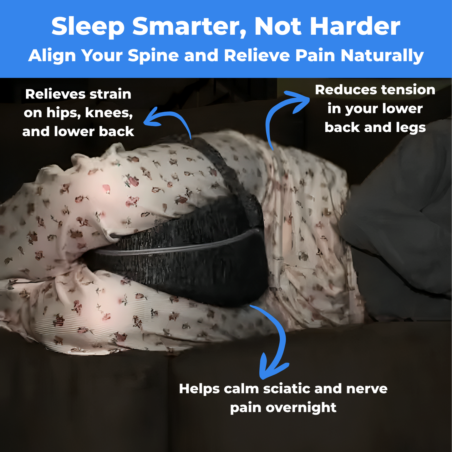 LegLuxe Ergonomic Pillow