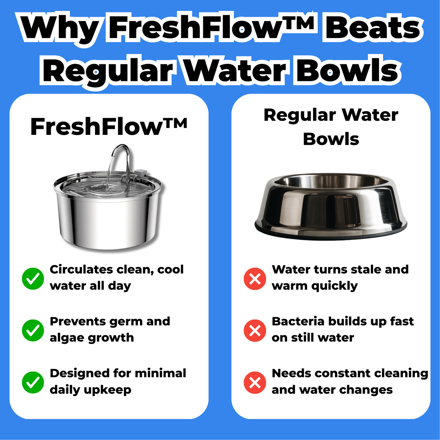 FreshFlow™ Water Fountain
