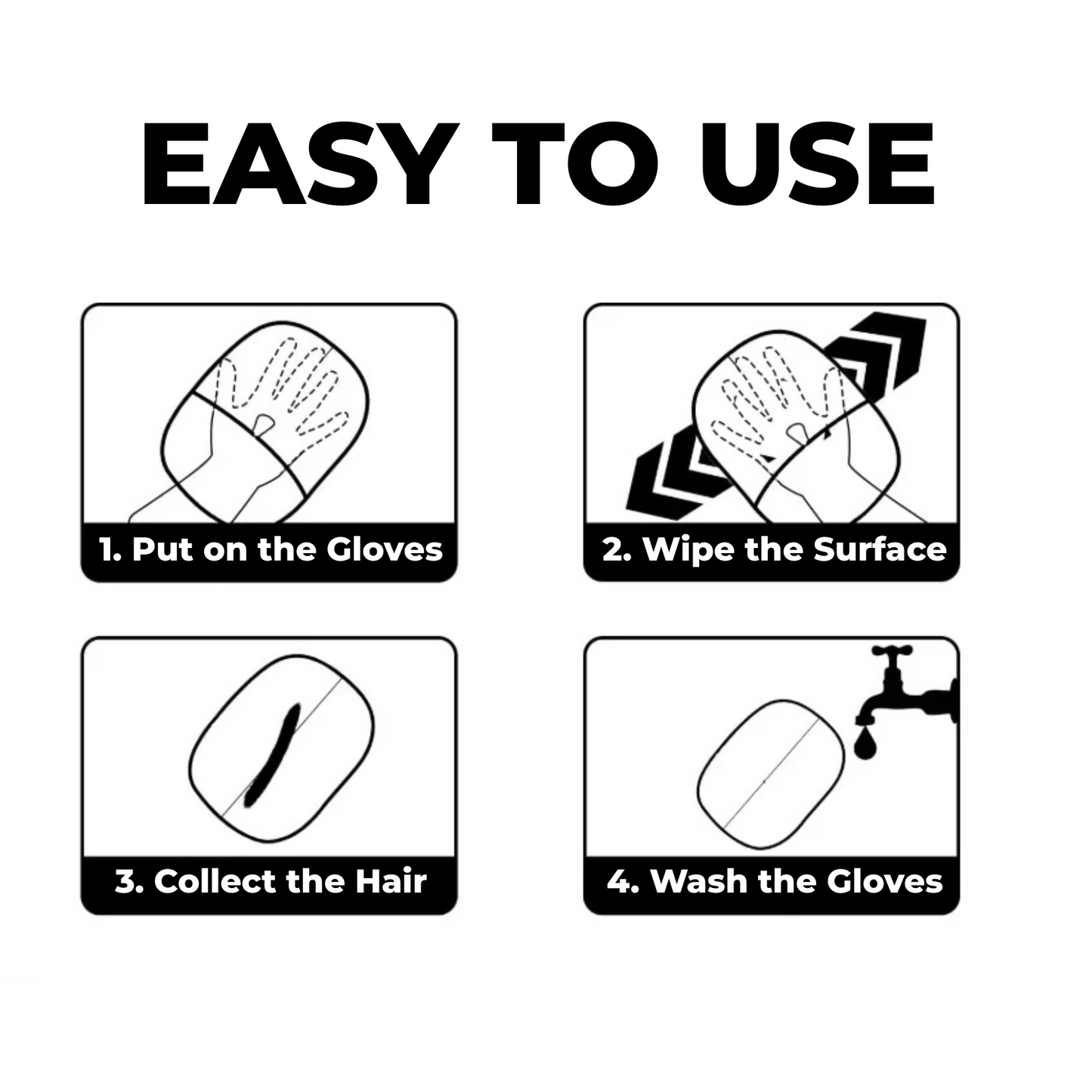 FurEase Pet Hair Glove
